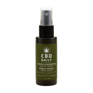 CBD Daily Active Triple Action Spray 60ml - Cooling Menthol Formula